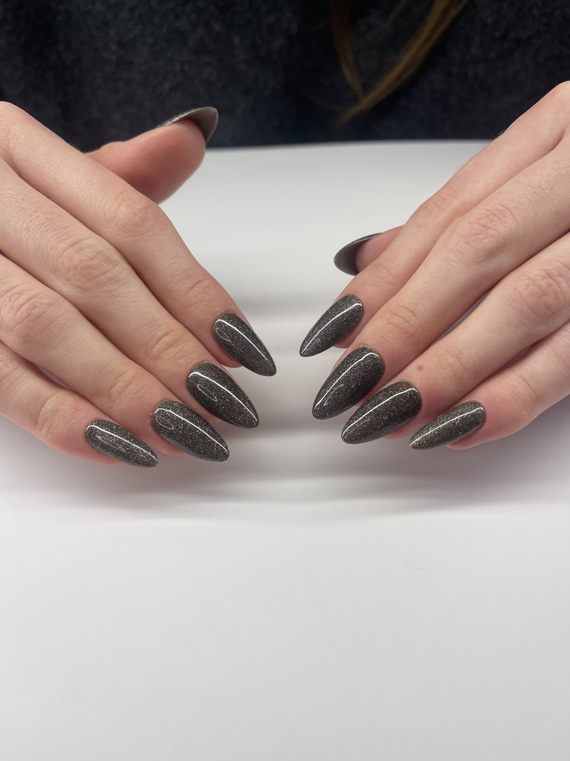 Magnetic Charcoal Shaunails