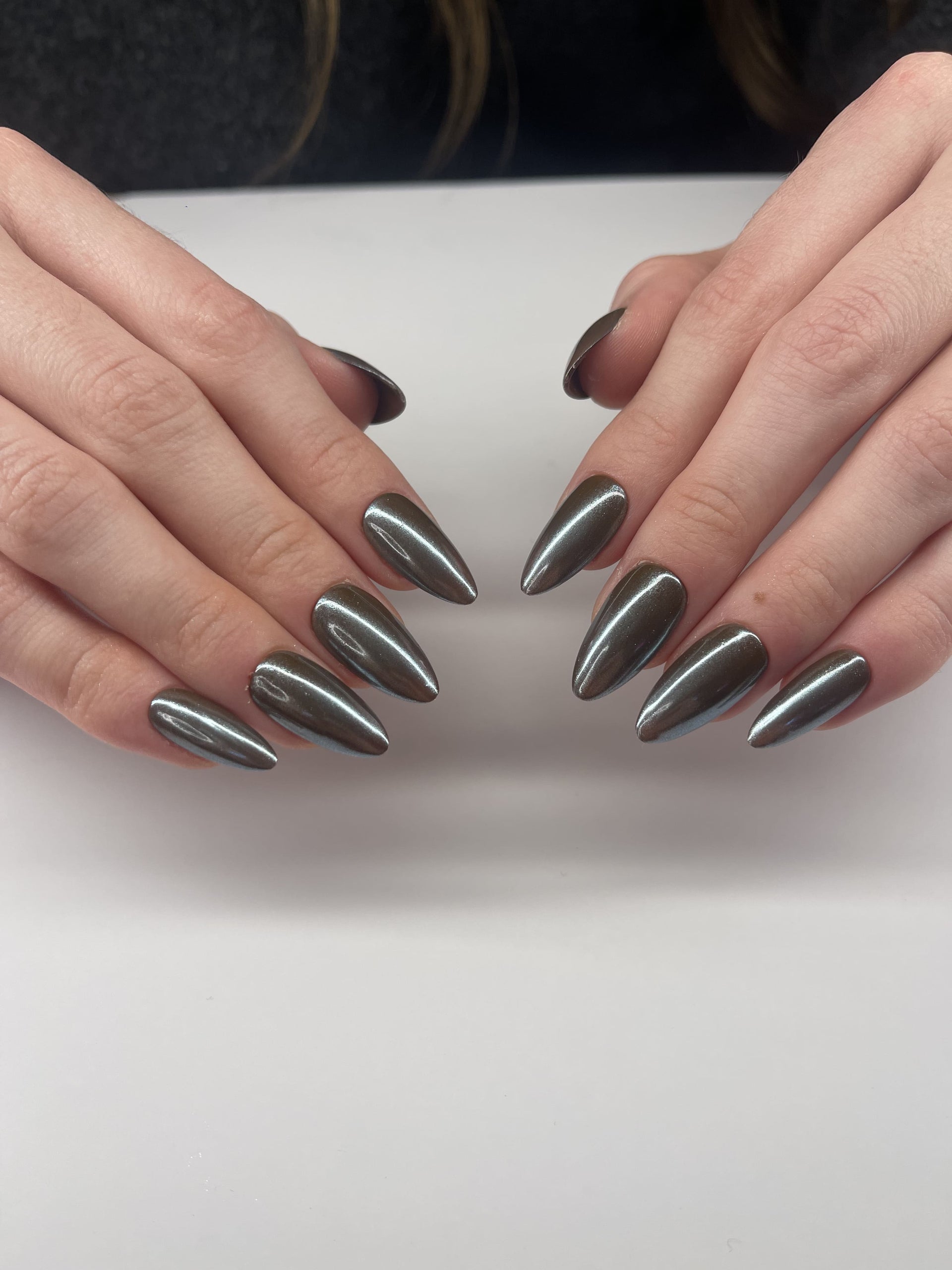 Glazed mocha Shaunails