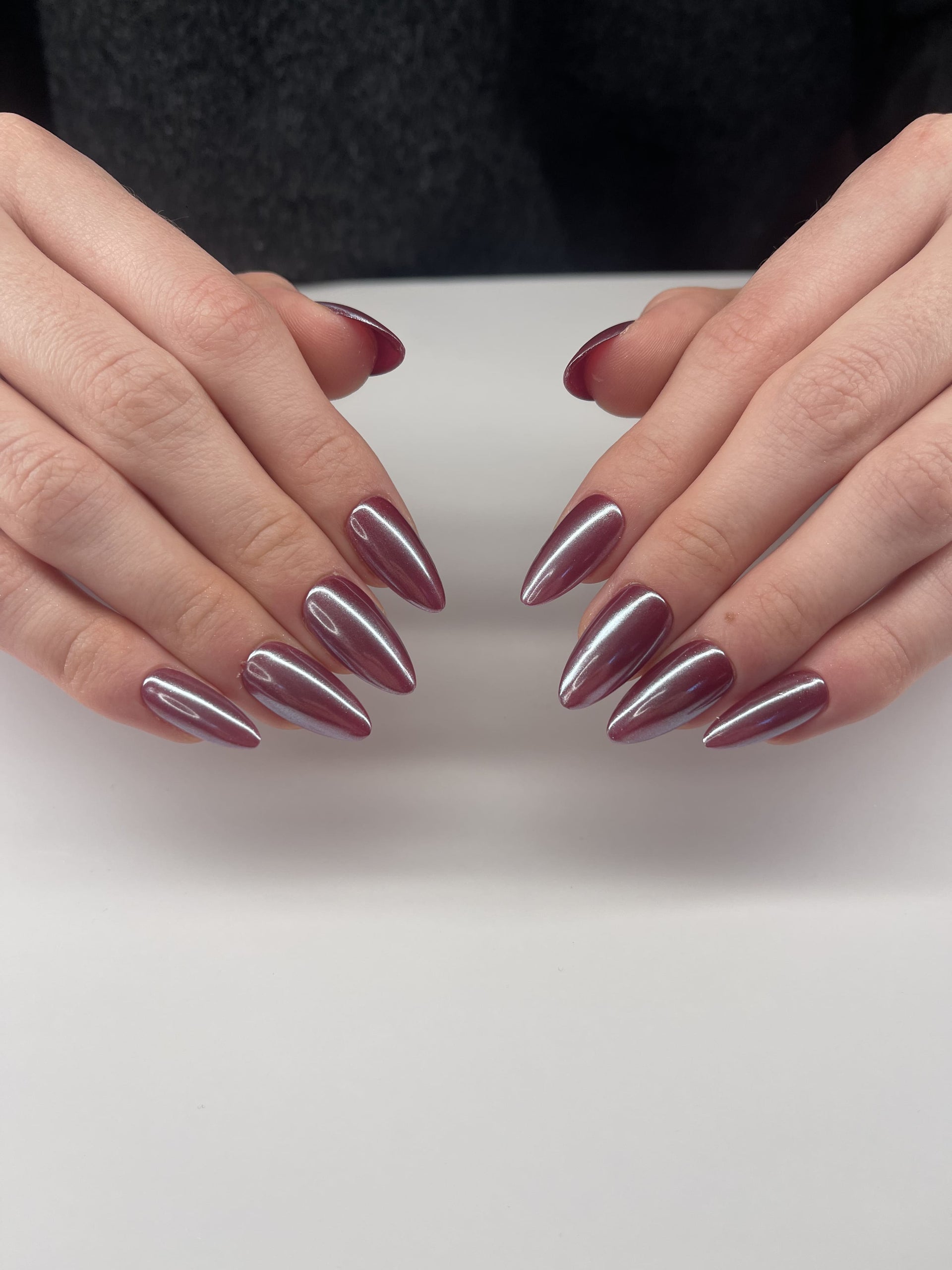 Glazed cherry Shaunails