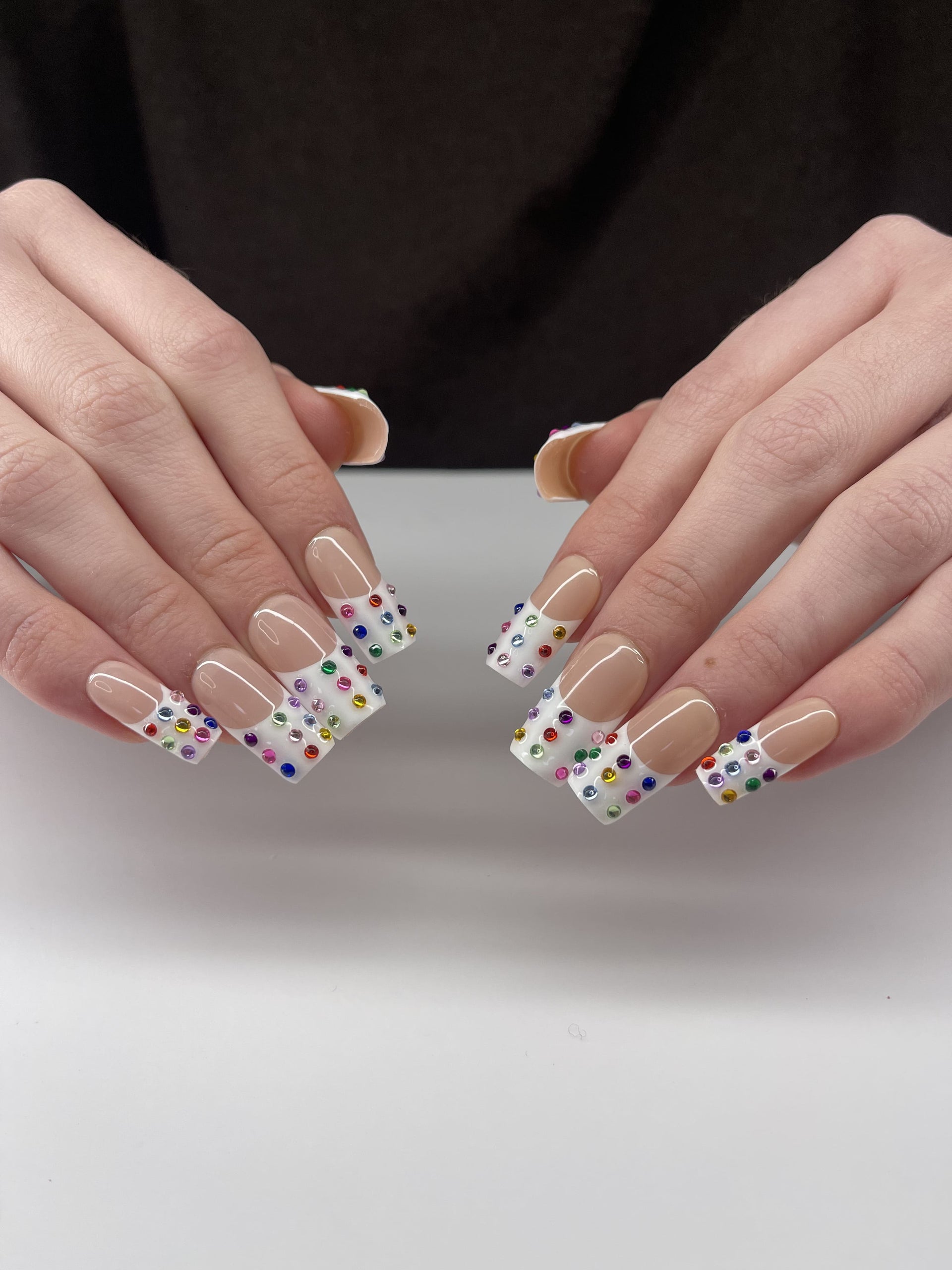 French Rainbow Shaunails